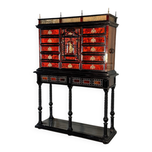 Cabinet anversois, ébène,