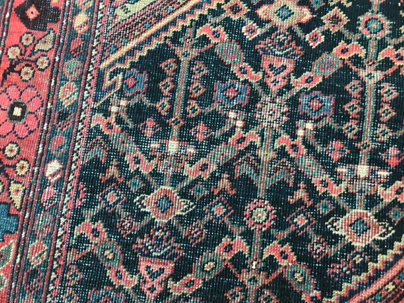 Former carpet Persian Mahal done hand 130 X 203 CM