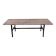 Vintage Scandinavian dining table in teak.