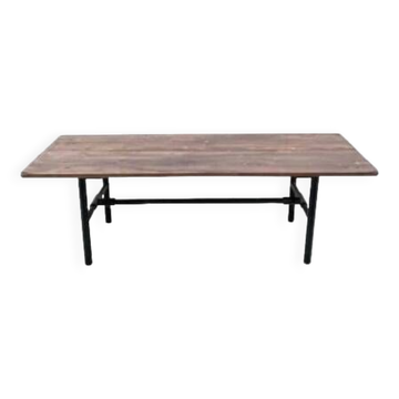 Table à manger scandinave vintage en teck