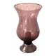 Photophore rose en verre de Biot
