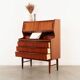 Teak secretary, Danish design, 1970s, production: Denmark