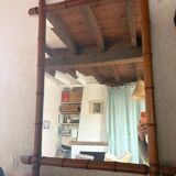 Antique Bamboo Mirror
