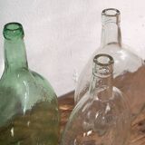 Anciens vases en verre (vers 1920). Ensemble 3 pièces #12