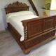 Lit ancien style Louis XIII Baroque