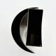 Paire de vases sculpturaux en aluminium, 1980s