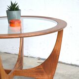 Round coffee table by Victor Wilkins * D84 cm