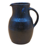 Stoneware pitcher from Puisaye signed Daniel Raimboux