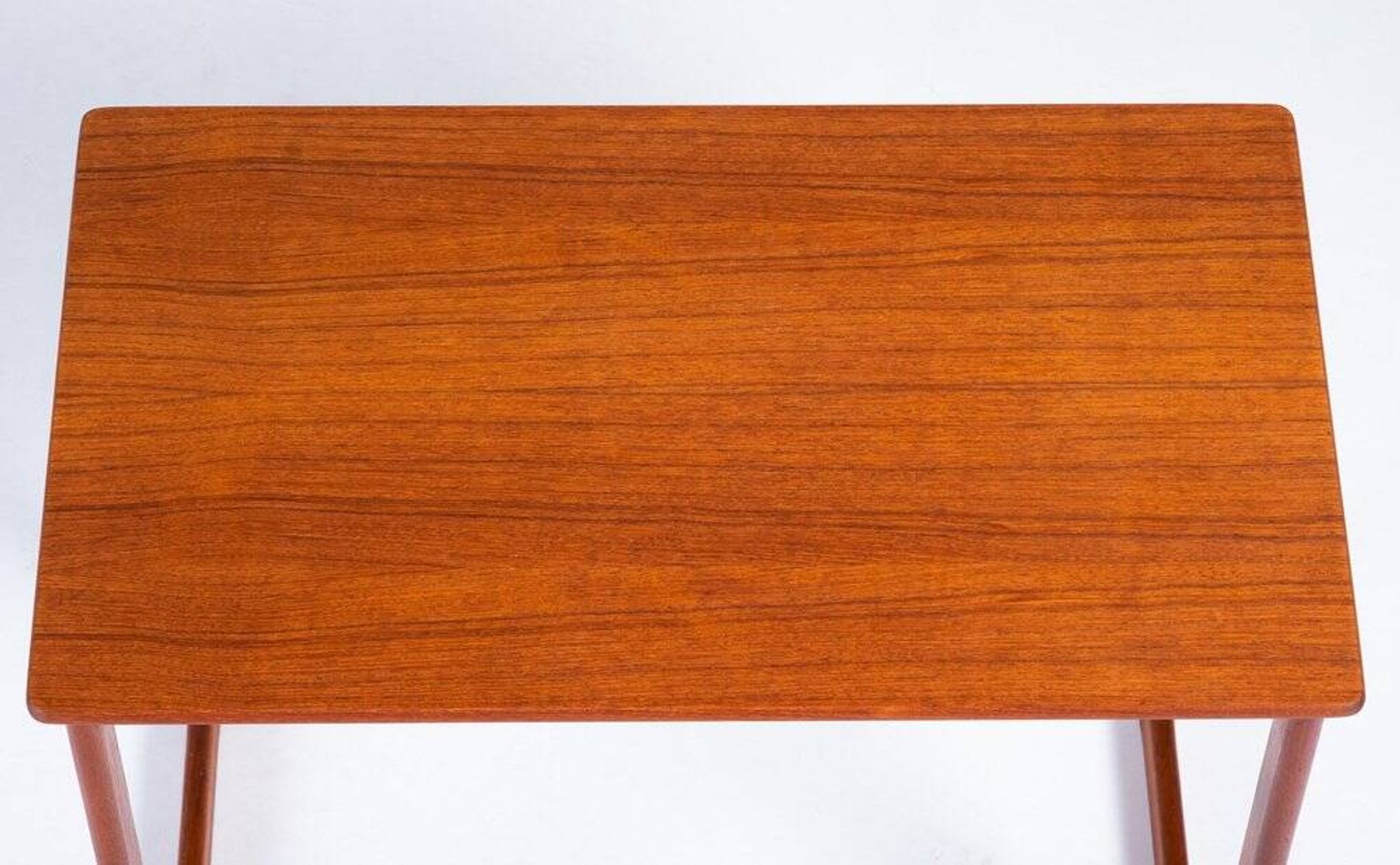 Nest of Teak Tables by Johannes Andersen for CFC Silkeborg, Denmark, 1950s, Set of 3