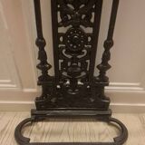 Vintage wrought iron umbrella stand