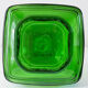 Green vintage sweet decanter