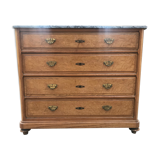 Commodity era Art Deco maple magnifying glass