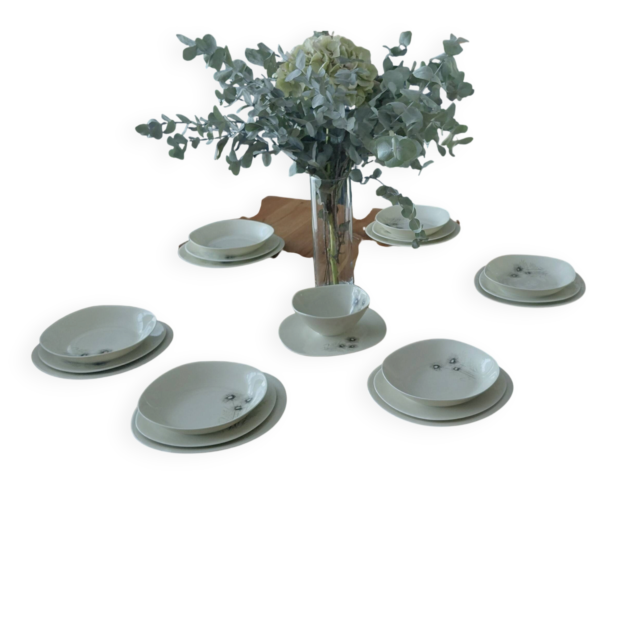 Setvice de table vintage Maison Raynaud modele Caraïbes