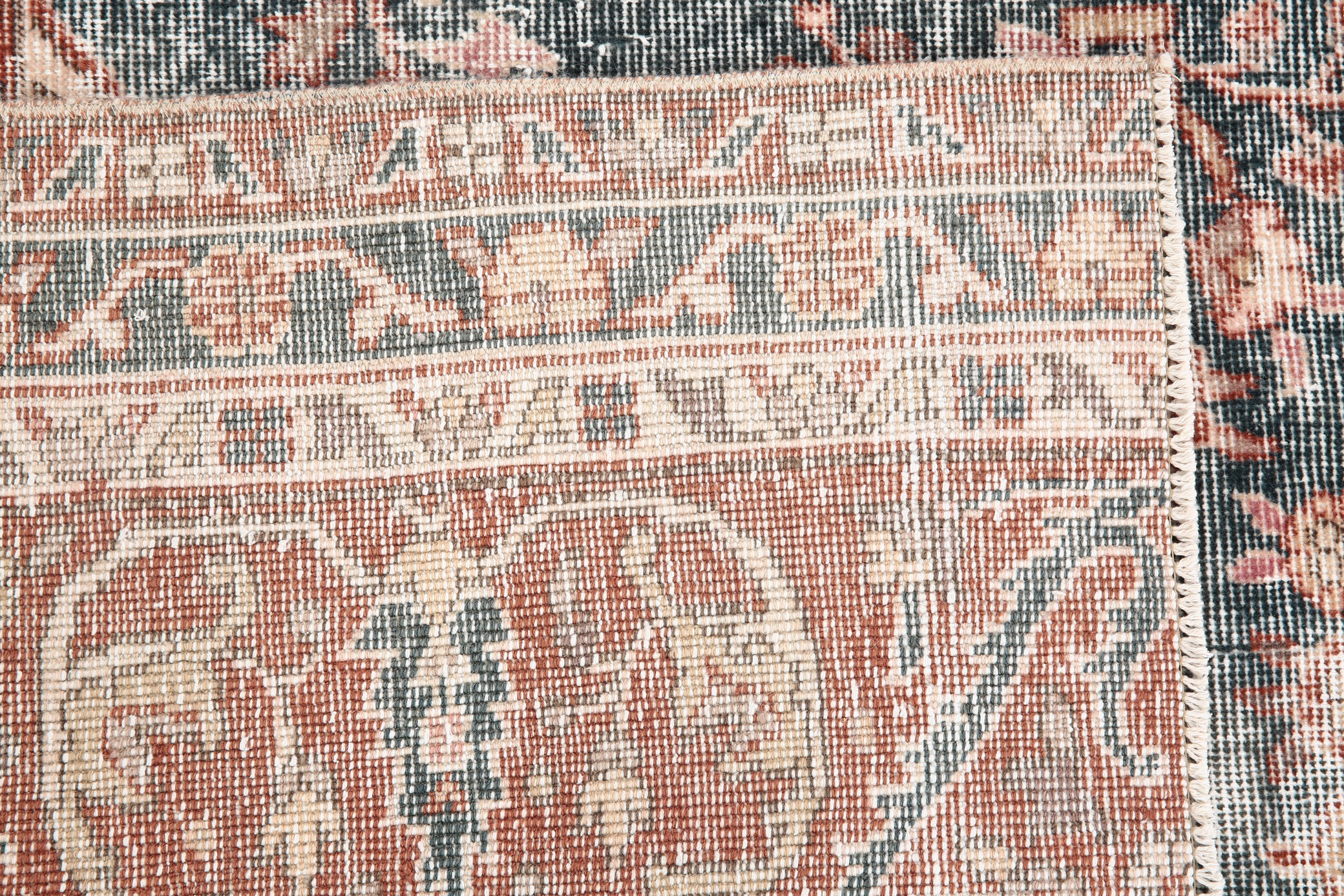 8x10 Navy Blue Antique Persian Rug, 257x299Cm