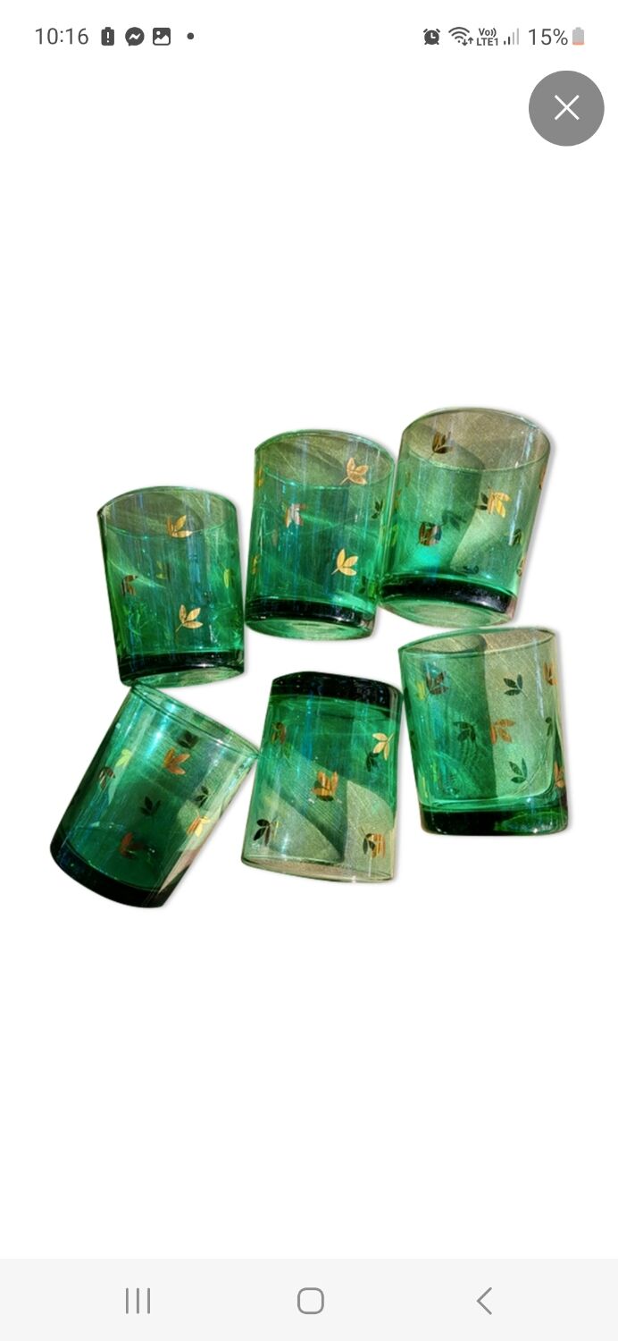 Lot de verres