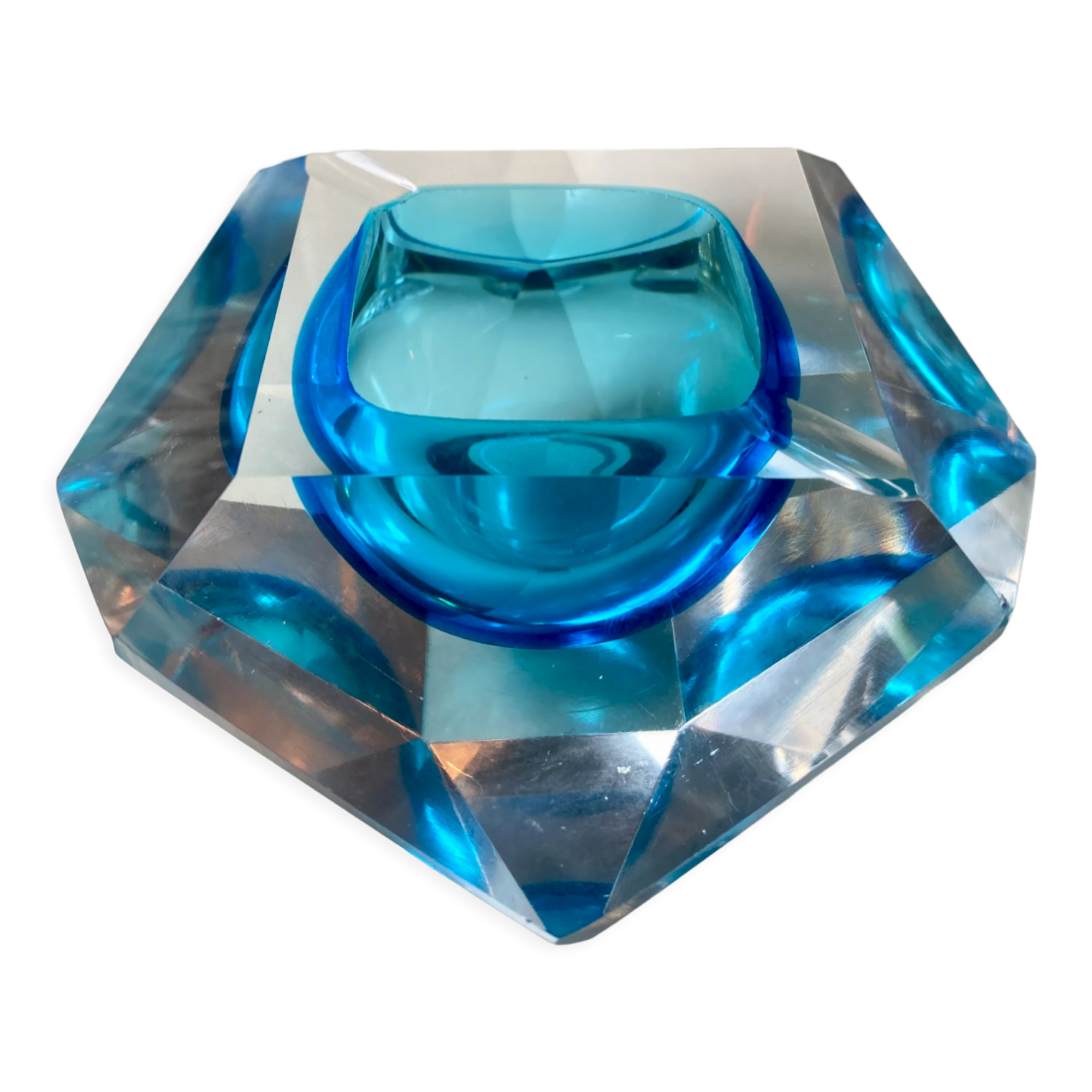 Ashtray / empty pocket sommerso murano