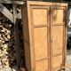 Parisian-style wardrobe, renovated wood