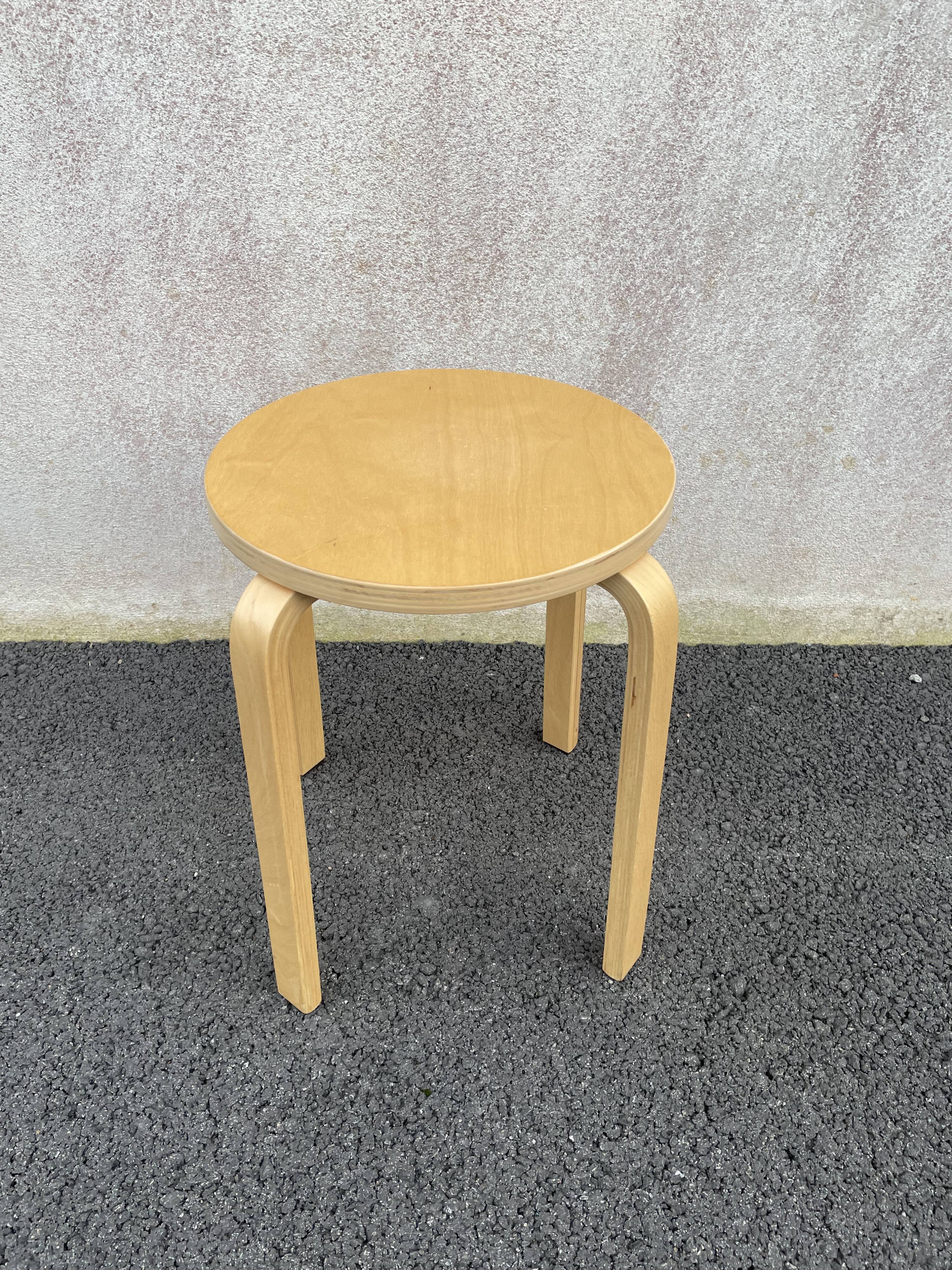 Frosta wooden stool