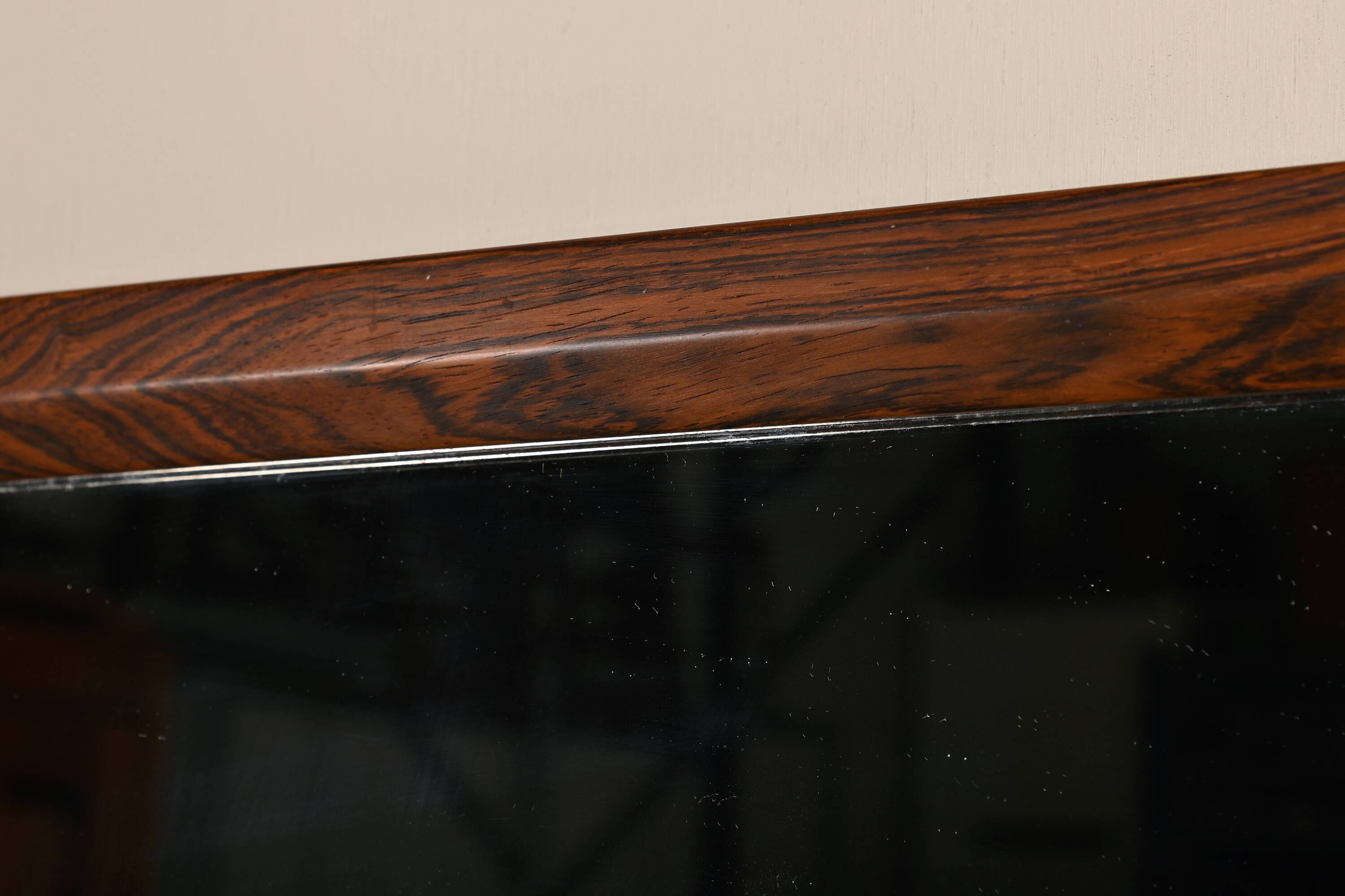 Kai Kristiansen Wall Mirror Model 166 in Rosewood for Aksel Kjersgaard