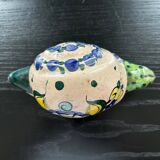 Painted sandstone snail