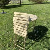 "Bistro Paris" folding set – Table + 2 chairs