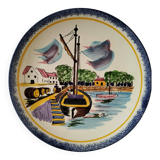 Assiette en faïence de Pornic modèle Binic par MBFA