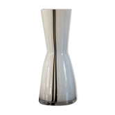 Vase vintage en verre opaque