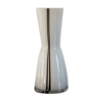 Vase vintage en verre opaque