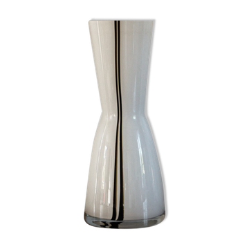Vintage opaque glass vase