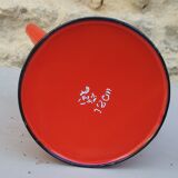 Cafetière émaillée rouge