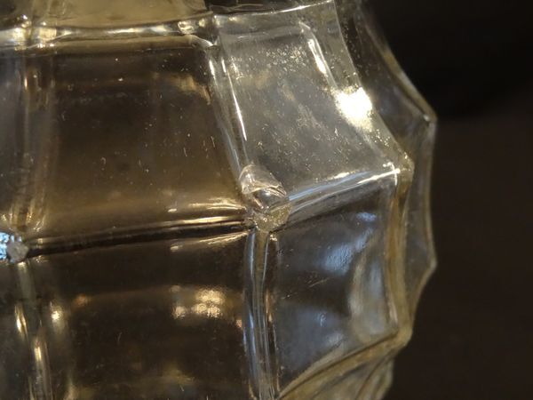 19th Century crystal carafe