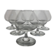 6 Baccarat crystal cognac glasses
