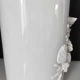 Shell lamp base, Italian ceramic