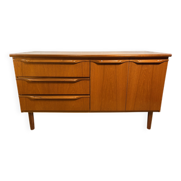 Mid Century Retro Vintage J.S. Sakol Teak Sideboard – 1960s–1970s  Scandina