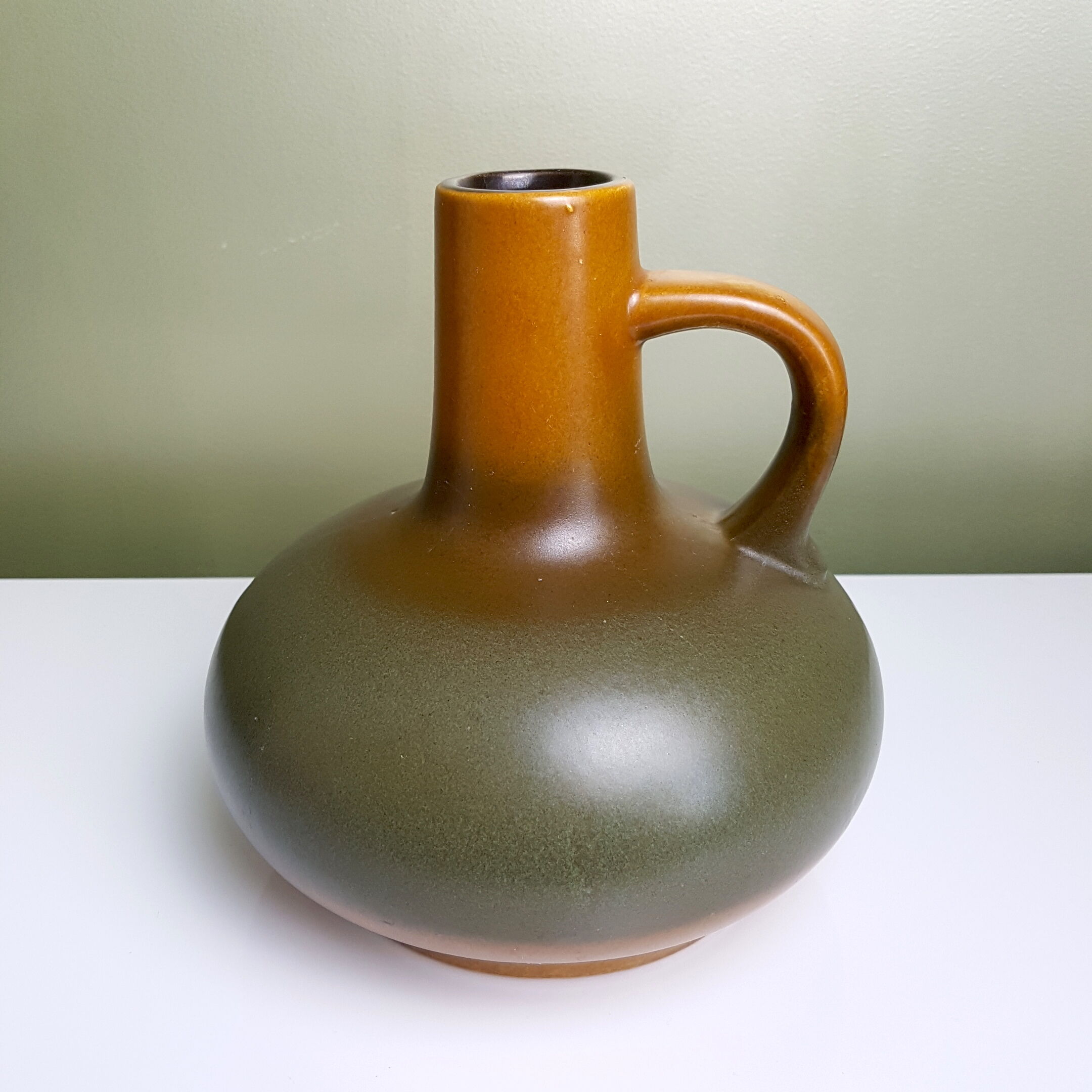 Anse Fat Lava Era German ceramic vase