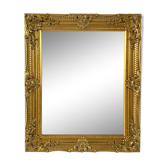 Bevelled mirror, Golden Empire style 64x54cm