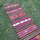 Vintage Turkish hallway rug 63x637 cm