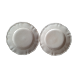 2 dessert plates Sarreguemines