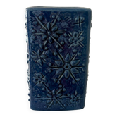West Germany blue ceramic vase
