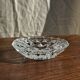 Cendrier en verre classique rosace D13
