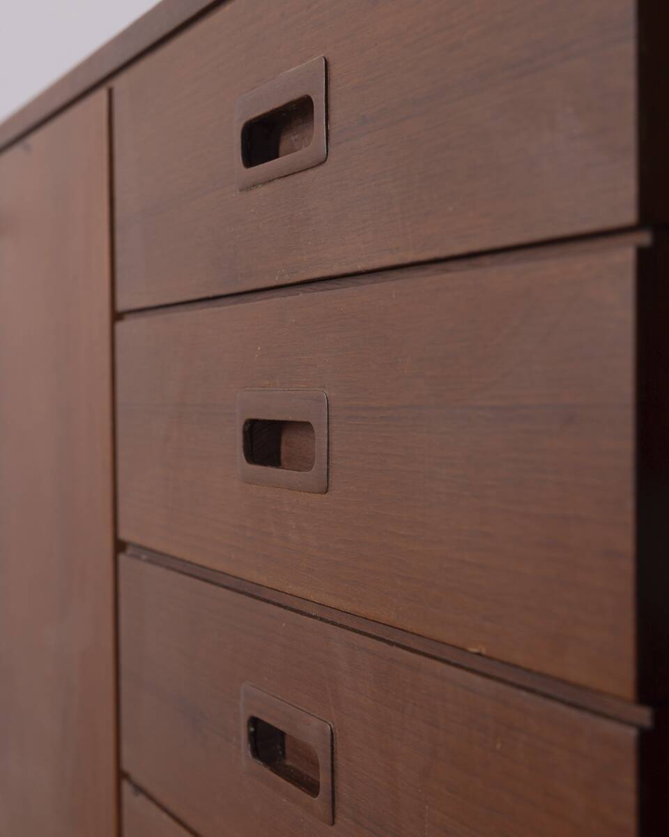 VINTAGE 1960S SIDEBOARD IN TEAK WOOD BY ITALIAN DESIGN