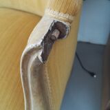 Sofa basket Louis Philippe mustard