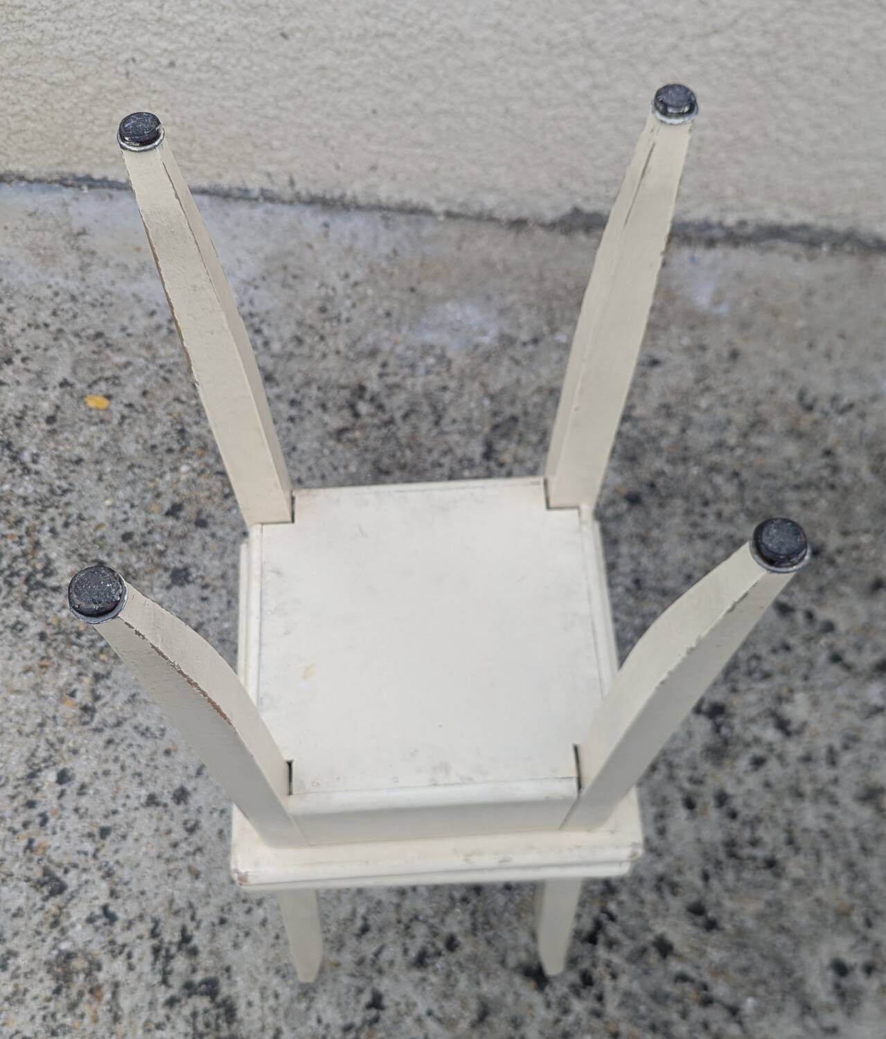 Tabouret Coffre Cireur 60/70 Vintage 1