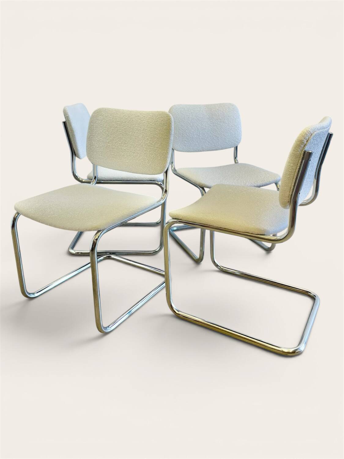 Chaises cantilever vintage italiennes