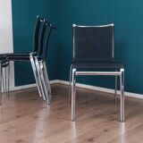 Set of 4 Net Dining Chairs by Daniele Molteni for Bontempi, 1990's