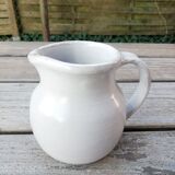 Trio of sandstone pitcher teapots