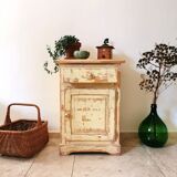 Patinated pine jam maker