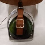 Ducastaing Armagnac bottle lamp with its stirrup, 1960s