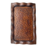 Brutalist wooden tray