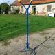 Vintage Coat Rack, Metal and Wooden Balls.